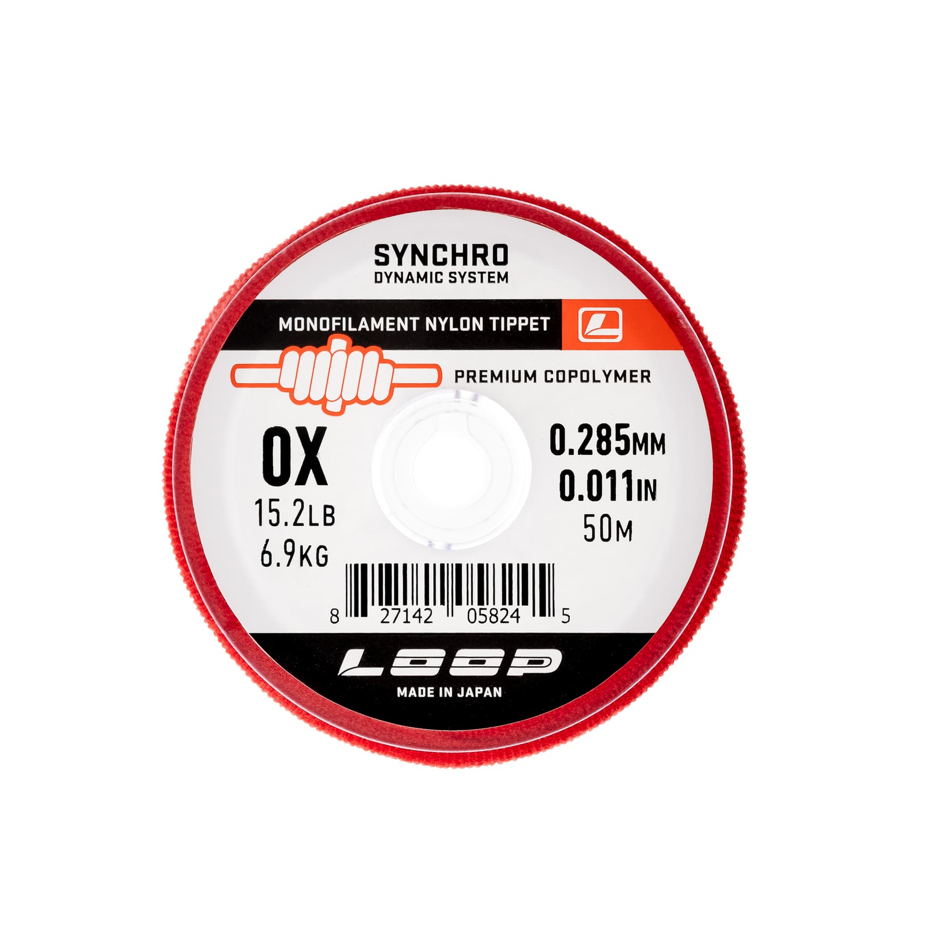 Synchro Monofilament Tippet 0X 0.285 mm