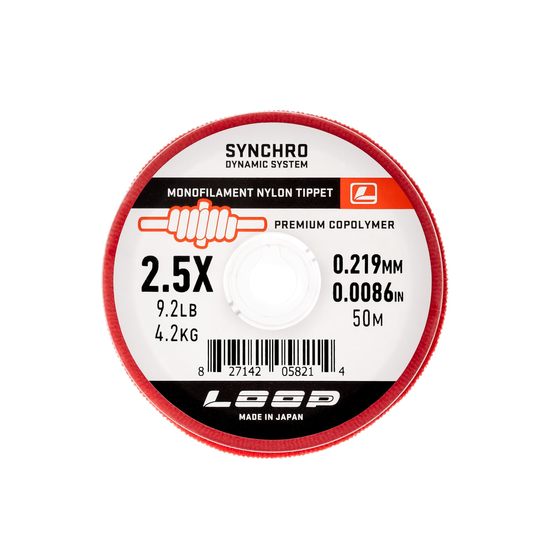 Synchro Monofilament Tippet 2.5X 0.219 mm
