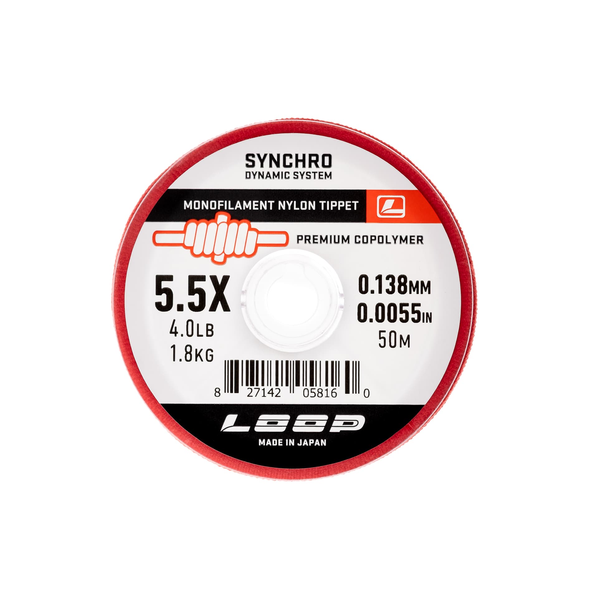 Synchro Monofilament Tippet 5.5X 0.138 mm