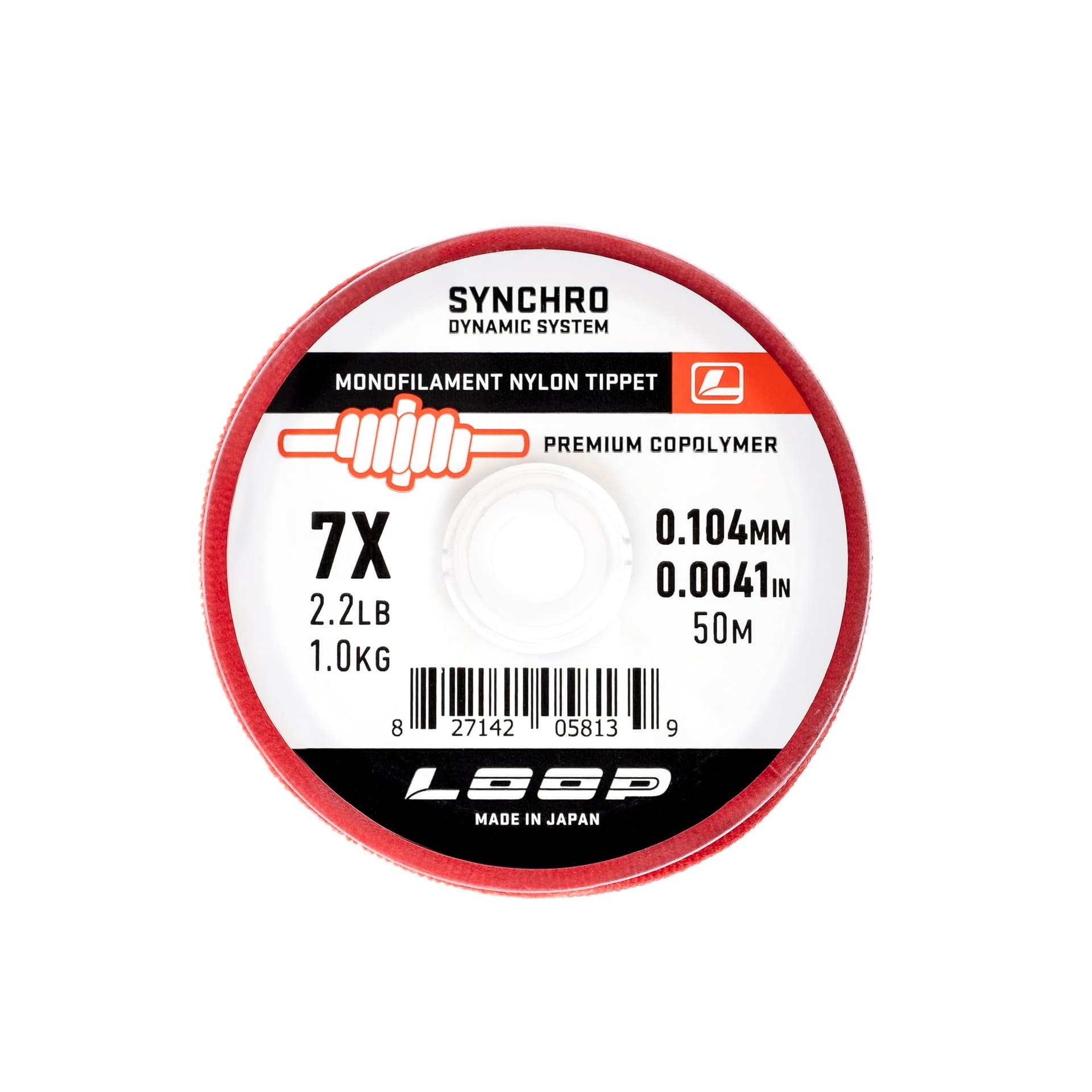 Synchro Monofilament Tippet 7X 0.104 mm