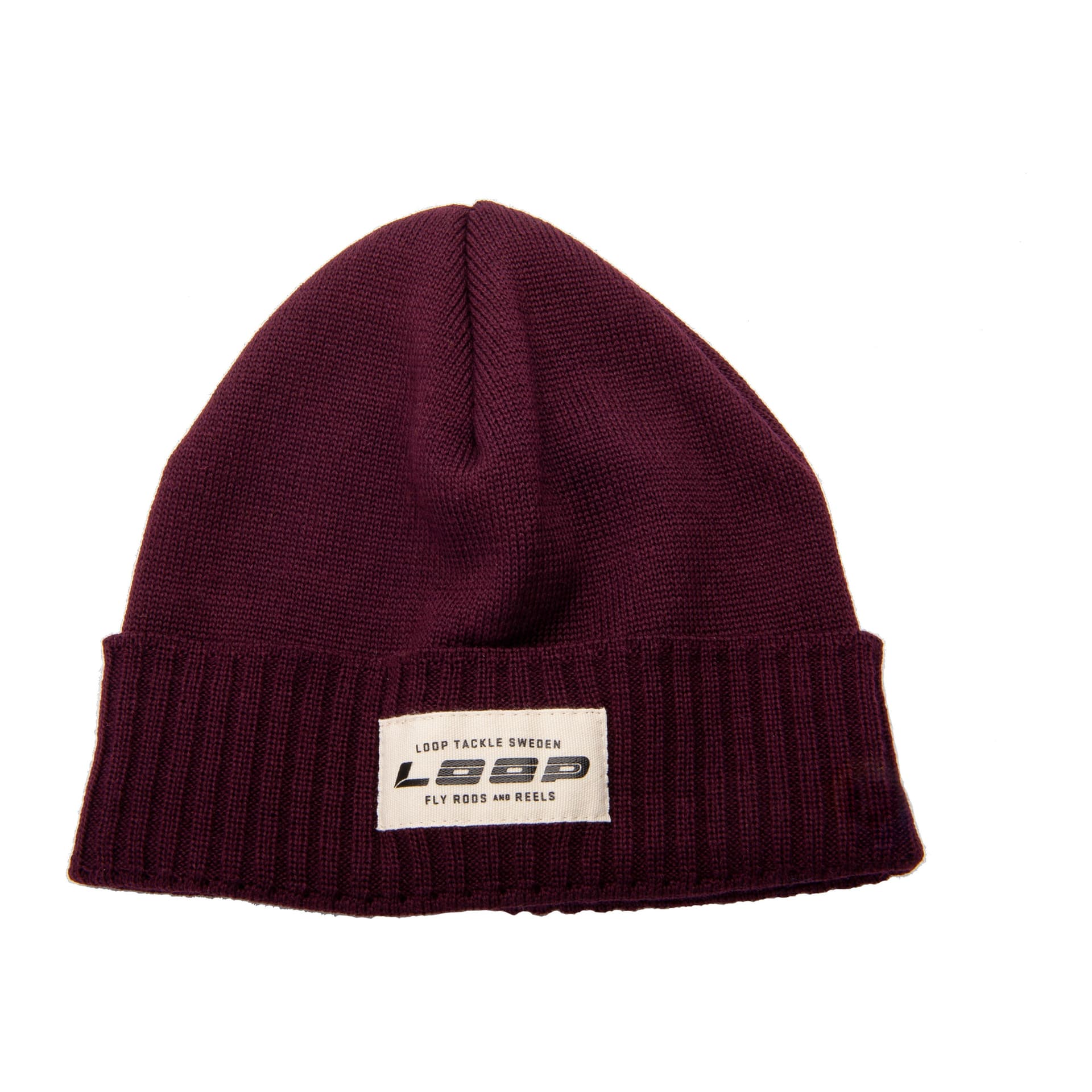Classic Logo Beanie Aubergine